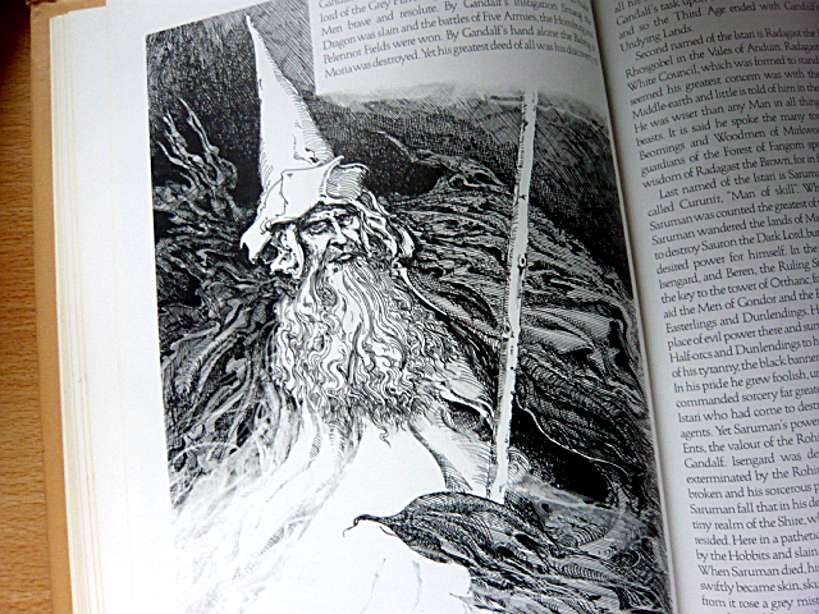 Tolkien Bestiary Gandalf
