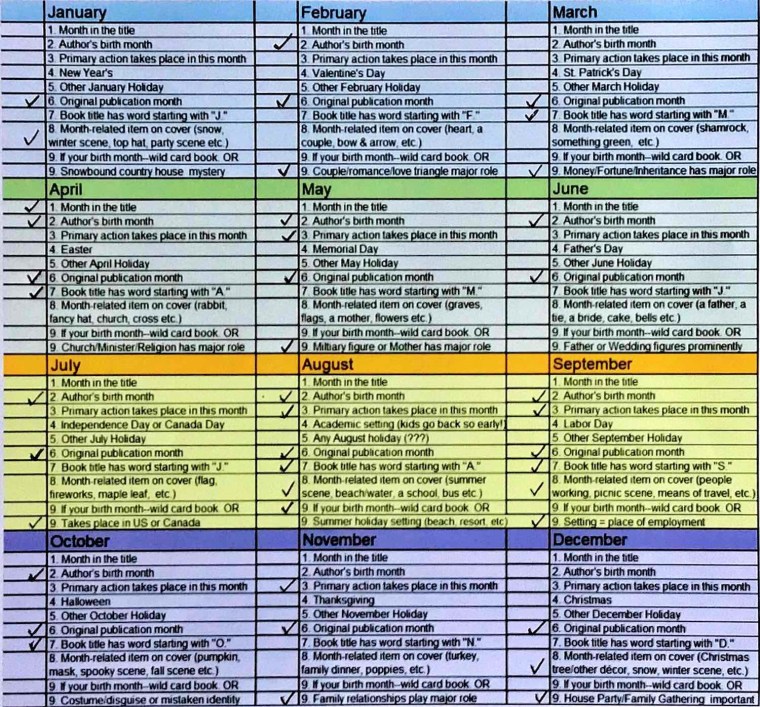 Calendar of C 2019 2